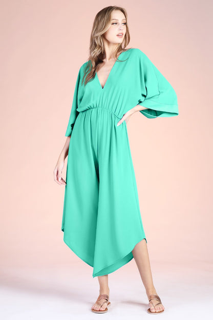 Kimono Jumpsuit Emerald