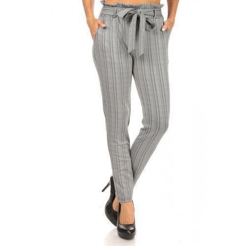 Fitted And Trendy Paperbag Waist Pants